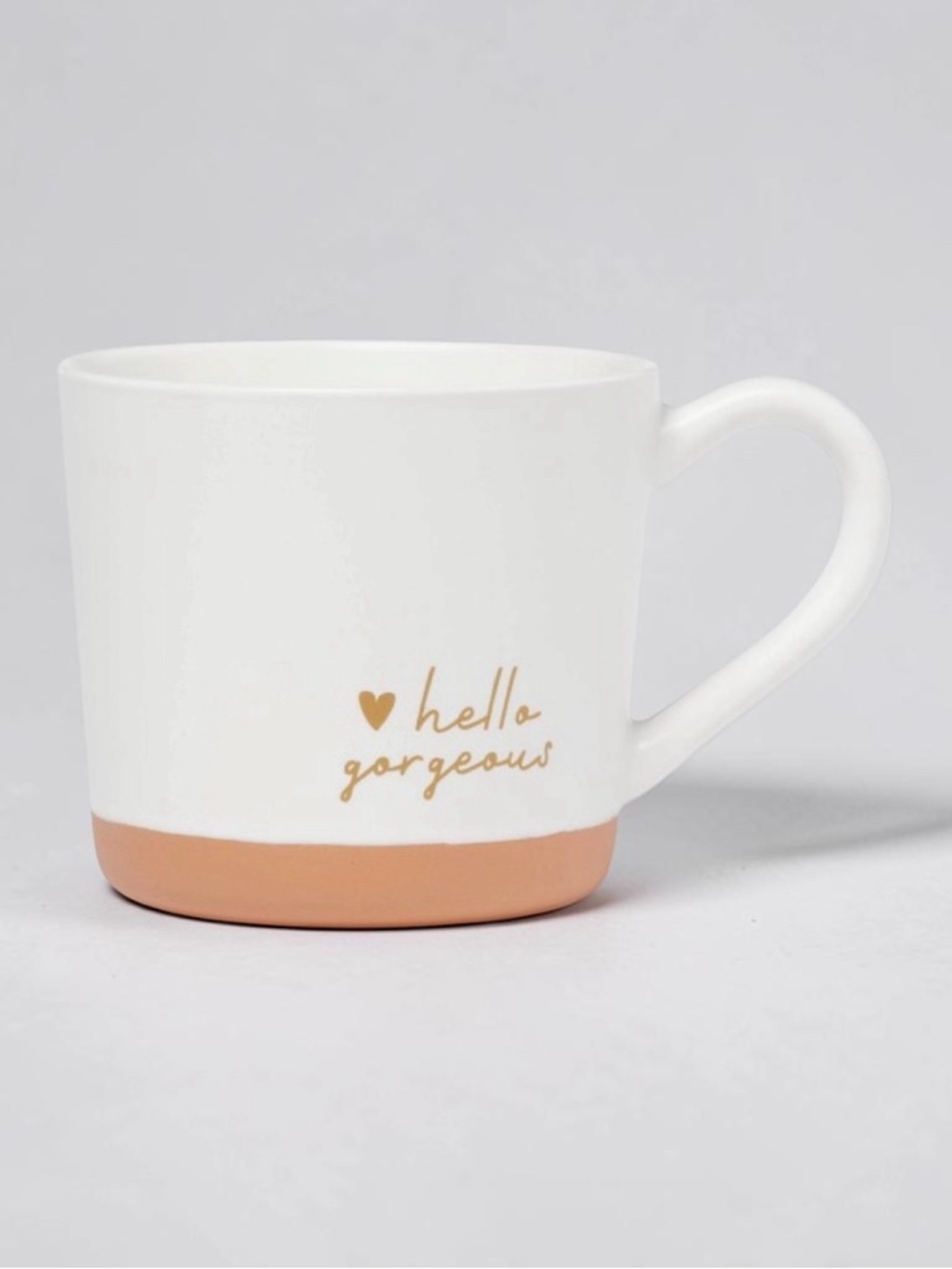 Hello Gorgeous White Ceramic Mug - 15 oz - New - Picture 3 of 4